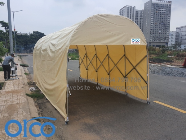 Mái che lối đi