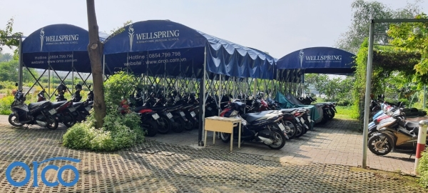 Nhà để xe nhân viên