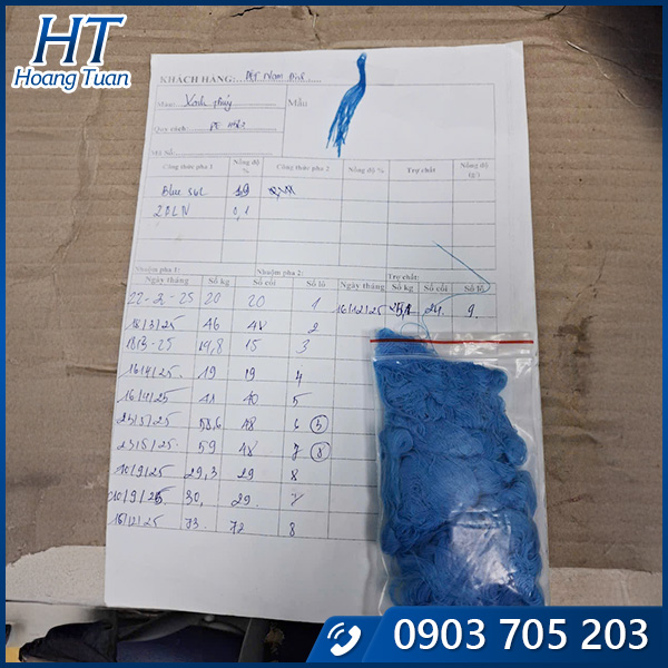 Test màu sợi nhuộm