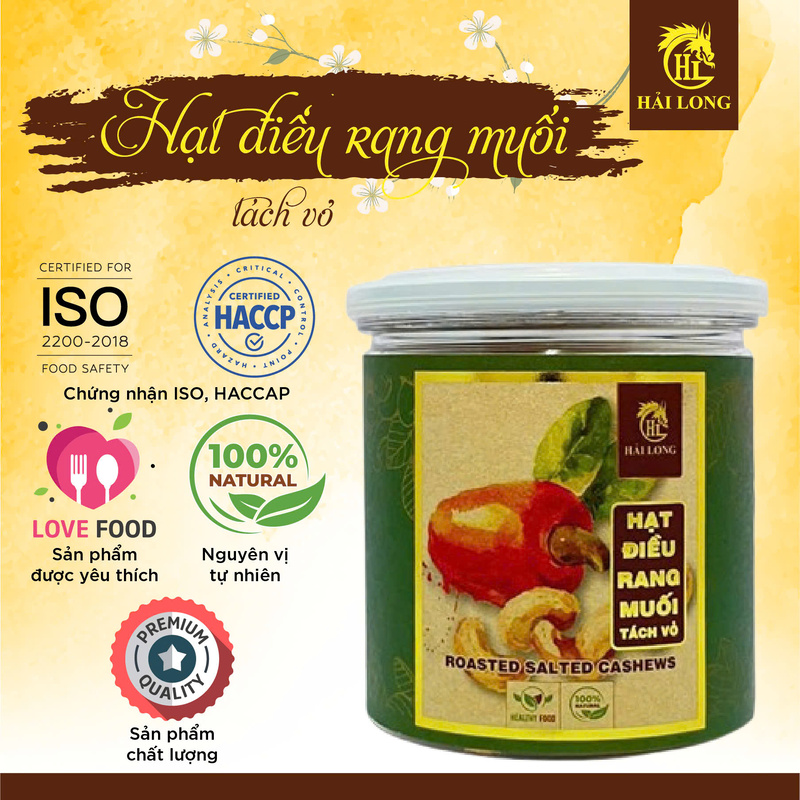 Hạt điều rang muối tách vỏ