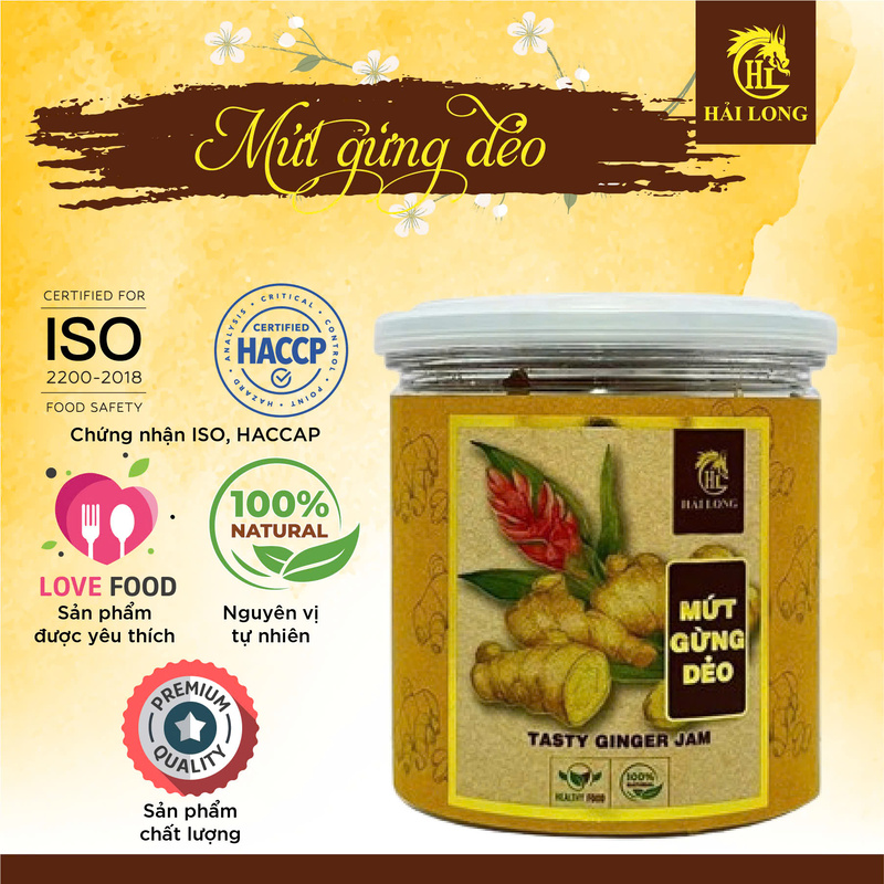 Mứt gừng dẻo