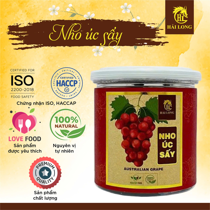 Nho Úc sấy