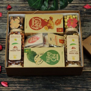 Combo hộp quà tết thực phẩm - Hạt Dinh Dưỡng Hải Long - Công Ty TNHH SX - TM - DV Hải Long