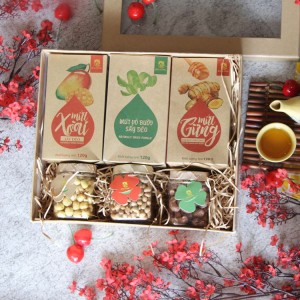 Combo hộp quà tết thực phẩm - Hạt Dinh Dưỡng Hải Long - Công Ty TNHH SX - TM - DV Hải Long
