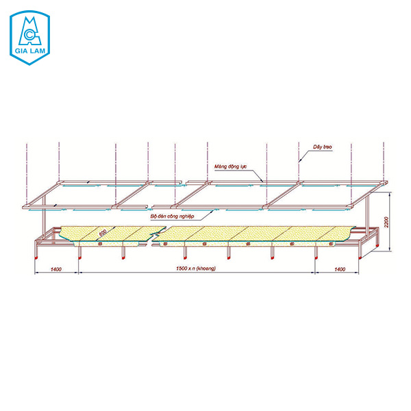 Tư vấn thiết kế băng chuyền may chữ T