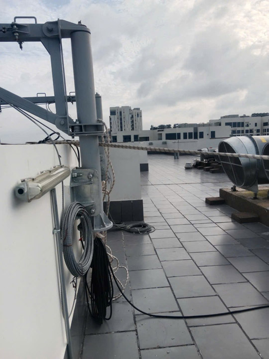 Cho thuê và lắp đặt sàn treo Gondola