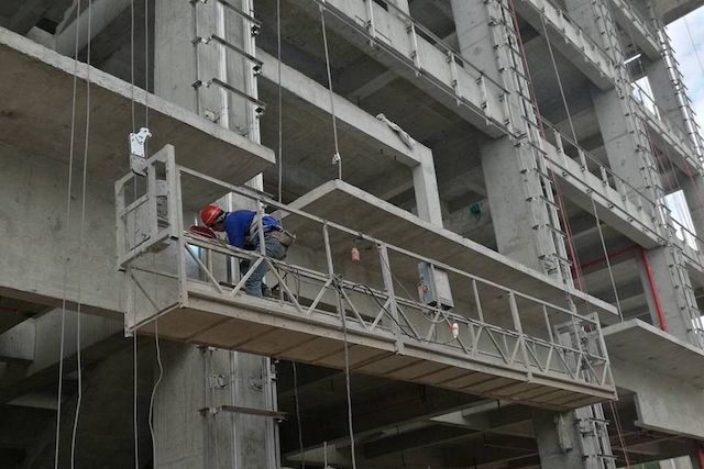 Cho thuê và lắp đặt sàn treo Gondola