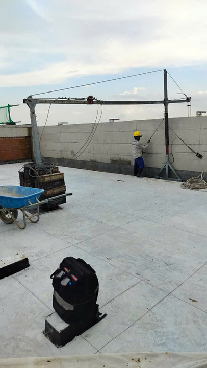 Cho thuê và lắp đặt sàn treo Gondola