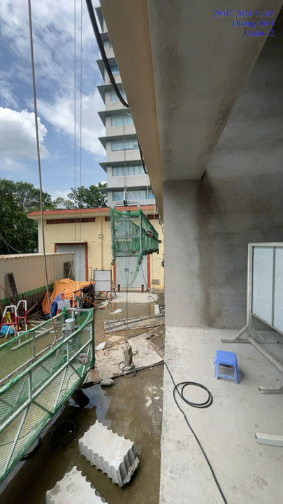 Cho thuê và lắp đặt sàn treo Gondola