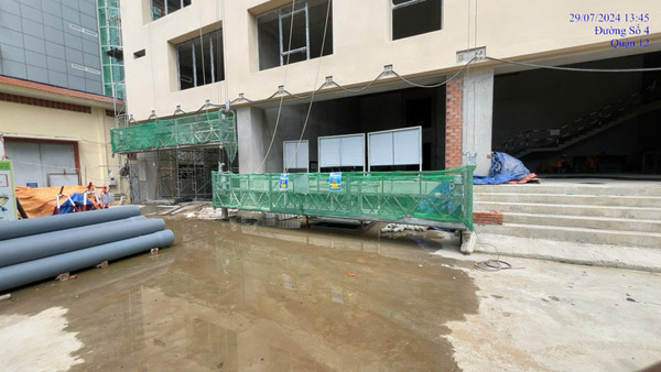 Cho thuê và lắp đặt sàn treo Gondola