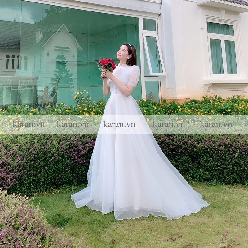 Váy Maxi trắng - Công Ty TNHH Karan