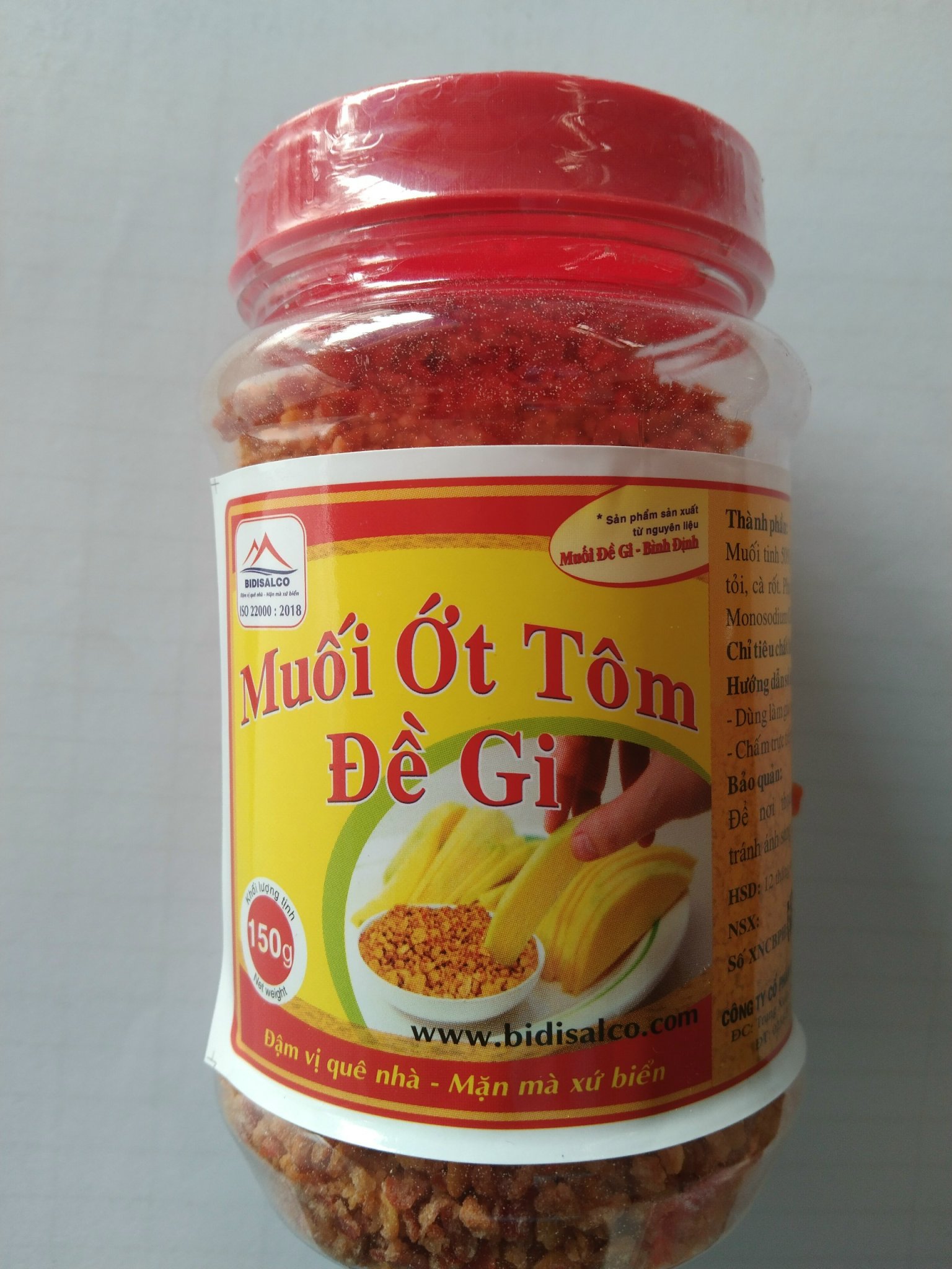 Muối ớt tôm Đề gi