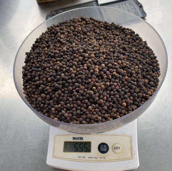 Tiêu đen 550 MC - Nông Sản Gia Vị Imtex - Công Ty Cổ Phần Xuất Nhập Khẩu Imtex Việt Nam