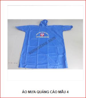 áo mưa quảng cáo - Cơ Sở Sản Xuất Áo Mưa Daco