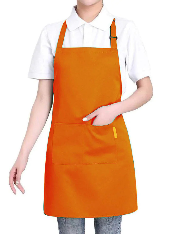 Tạp dề màu cam