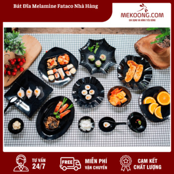 Bát đĩa Melamine Fataco nhà hàng