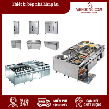 Thiết bị bếp nhà hàng Âu