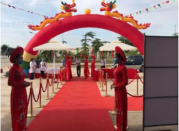 Tổ chức lễ khánh thành