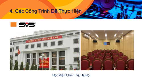 Học viện chính trị - Âm Thanh - ánh Sáng - Màn Hình Led - Công Ty TNHH SVS Thế Giới Âm Thanh