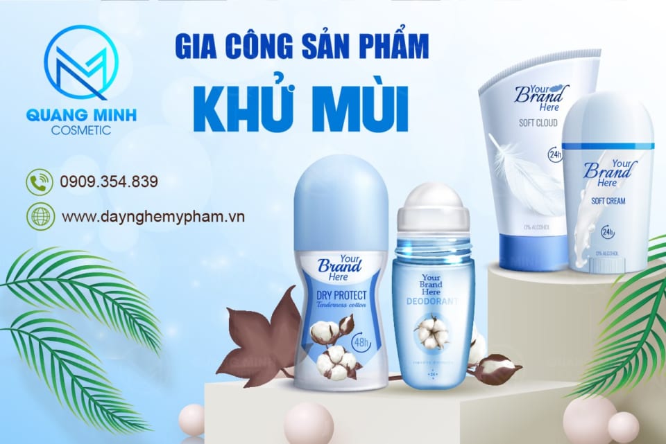 Khử mùi - Công Ty TNHH Dạy Nghề Sản Xuất Mỹ Phẩm Quang Minh