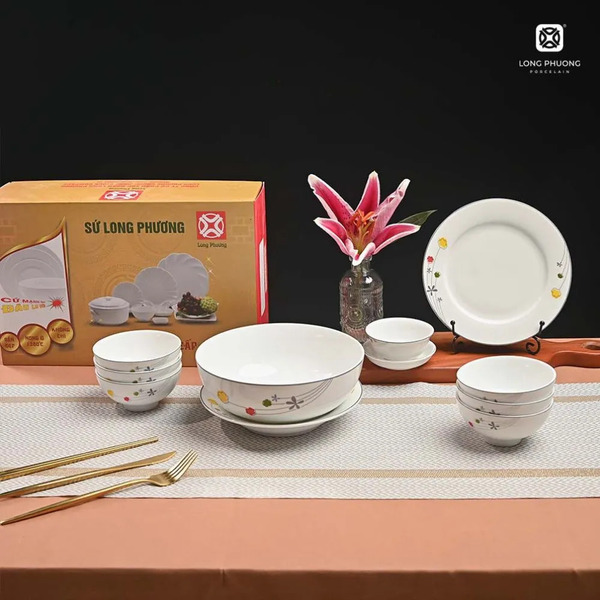 Bộ đồ ăn Cẩm Vi