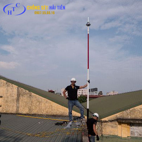 Thi công chống sét nhà xưởng ở Nam Định - Thiết Bị Chống Sét Hải Tiến - Công Ty TNHH Đầu Tư Thương Mại Hải Tiến