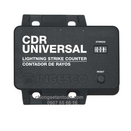 Bộ đếm sét CDR Universal - Chống Sét Hải Tiến - Công Ty TNHH Đầu Tư Thương Mại Hải Tiến