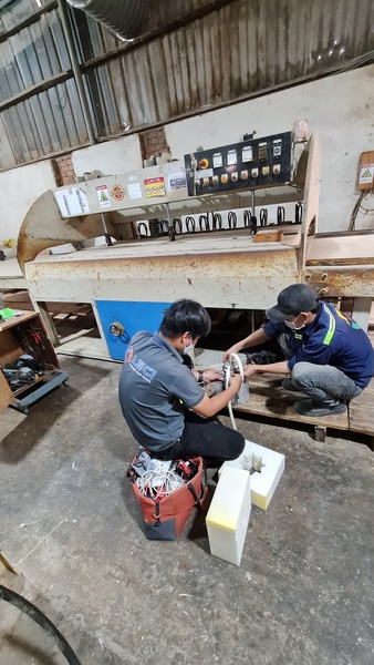 Hình ảnh nâng cấp, sửa chữa tại nhà máy khách hàng