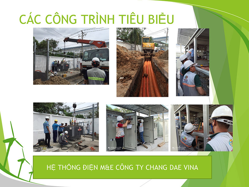 Hệ thống điện M&E công ty Chang Dae Vina - Thi Công Điện Công Nghiệp Cho Nhà Xưởng Ever Power - Công Ty TNHH Ever Power