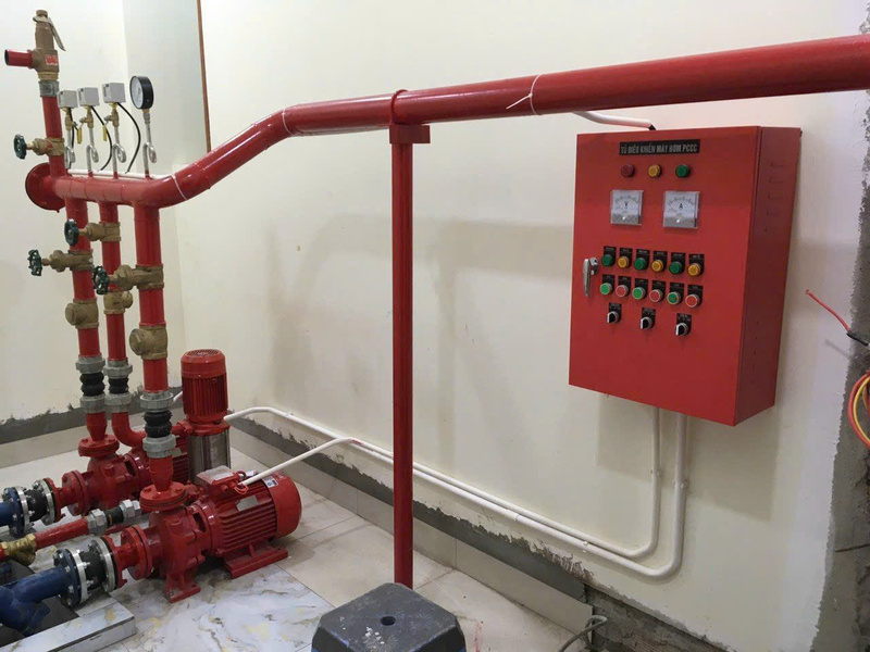 Thi công hệ thống PCCC - Thi Công Điện Công Nghiệp Cho Nhà Xưởng Ever Power - Công Ty TNHH Ever Power