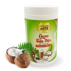 Bột cacao sữa dừa - Cacao Nguyên Chất CaCaoMi - Công Ty TNHH SX TM XNK CASA