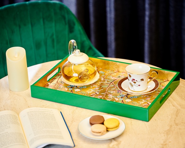 Khay sơn mài - Công Ty TNHH Thiết Kế Thời Trang Tân Mỹ