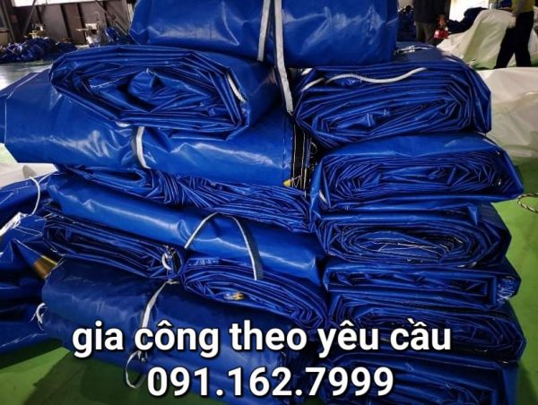 Bạt xanh 2 mặt 150gr/m2 - Bạt Nhựa Hoàng Gia - Công Ty TNHH Sản Xuất Thương Mại Dịch Vụ Bạt Nhựa Hoàng Gia