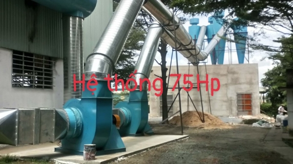 Thiết kế hệ thống xử lý bụi