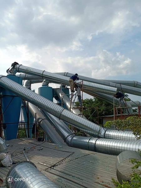 Thiết kế hệ thống xử lý bụi