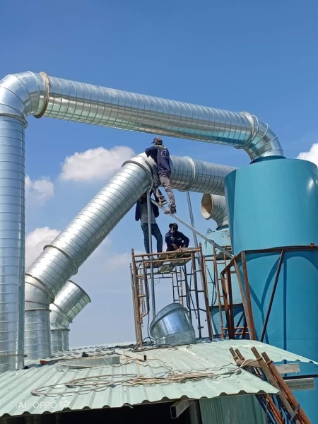 Thiết kế hệ thống xử lý bụi