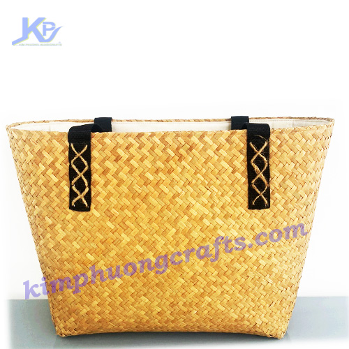 Giỏ xách cỏ bàng M14 - Kim Phương Crafts - Công Ty TNHH Thương Mại Dịch Vụ Xuất Nhập Khẩu Kim Phương