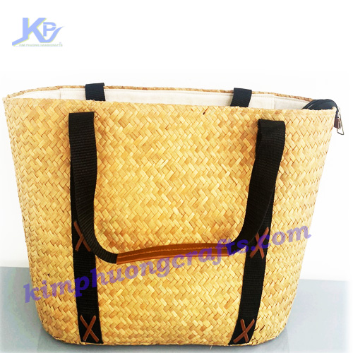 Giỏ xách cỏ bàng M13 - Kim Phương Crafts - Công Ty TNHH Thương Mại Dịch Vụ Xuất Nhập Khẩu Kim Phương