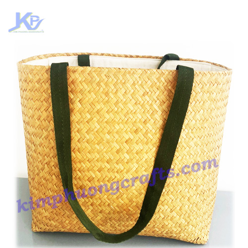 Giỏ xách cỏ bàng M12 - Kim Phương Crafts - Công Ty TNHH Thương Mại Dịch Vụ Xuất Nhập Khẩu Kim Phương