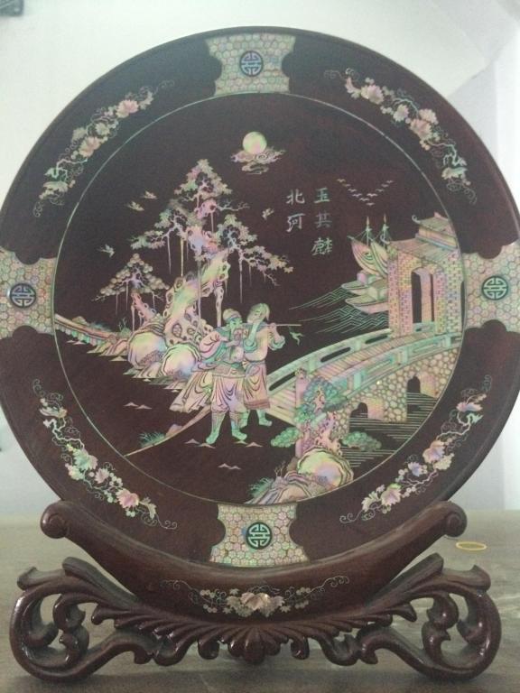 Đĩa nhỏ cẩn ốc xà cừ - Nội Thất Đăng Trọng - Công Ty TNHH SX & TM Nội Thất Đăng Trọng