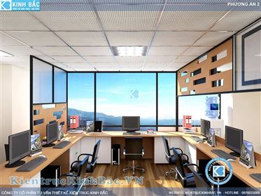 Thiết kế nội thất văn phòng - Thiết Kế Kiến Trúc Kinh Bắc - Công Ty CP Tư Vấn Thiết Kế Kiến Trúc Kinh Bắc