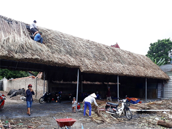 Thi công nhà tranh mái lá - Công Ty TNHH Phát Triển Thảo Vinh