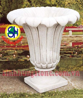 Chậu hoa đá - Điêu Khắc Đá Mỹ Nghệ Đà Nẵng - Công Ty Cổ Phần Đá Mỹ Nghệ Đà Nẵng