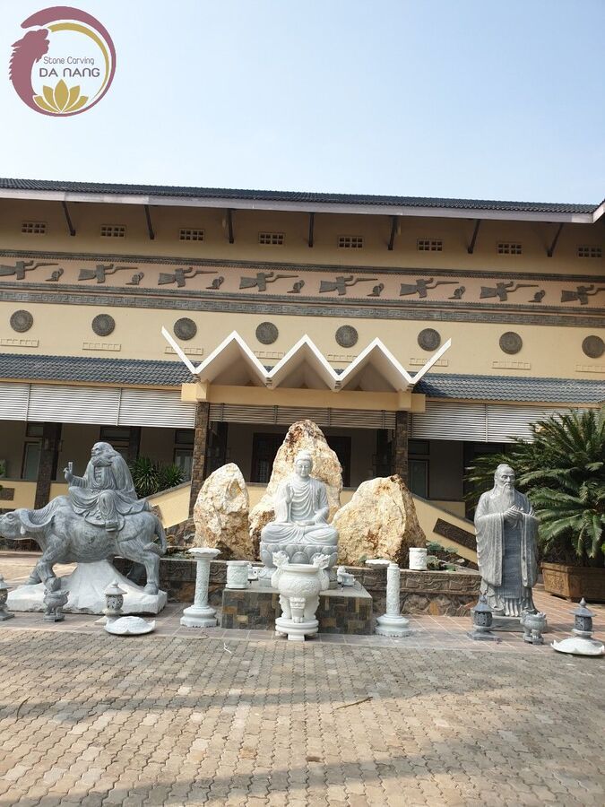 Tượng đá tâm linh tại Bảo Tàng Bùi Văn Ngọ – Tp. Hồ Chí Minh - Điêu Khắc Đá Mỹ Nghệ Đà Nẵng - Công Ty Cổ Phần Đá Mỹ Nghệ Đà Nẵng