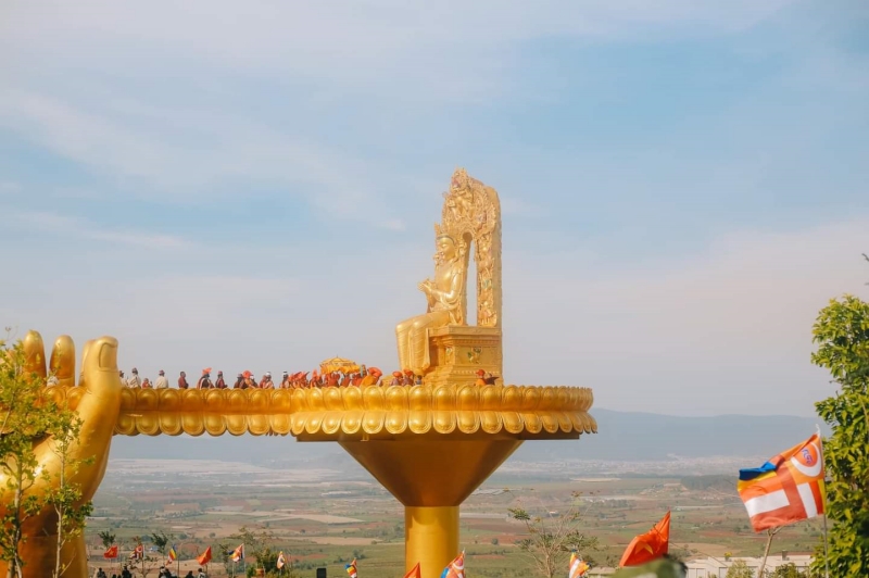 Thi công 112 Bảo Tháp quanh chùa Än Độ tại Lâm Đồng - Điêu Khắc Đá Mỹ Nghệ Đà Nẵng - Công Ty Cổ Phần Đá Mỹ Nghệ Đà Nẵng