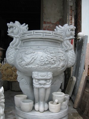 Lư hương - Điêu Khắc Đá Mỹ Nghệ Đà Nẵng - Công Ty Cổ Phần Đá Mỹ Nghệ Đà Nẵng