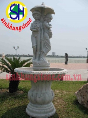 Tháp nước - Điêu Khắc Đá Mỹ Nghệ Đà Nẵng - Công Ty Cổ Phần Đá Mỹ Nghệ Đà Nẵng