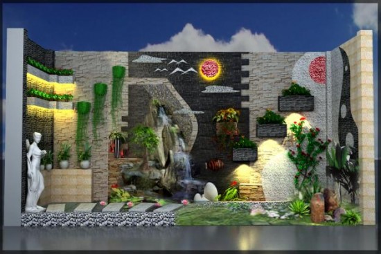 Tiểu cảnh - Điêu Khắc Đá Mỹ Nghệ Đà Nẵng - Công Ty Cổ Phần Đá Mỹ Nghệ Đà Nẵng