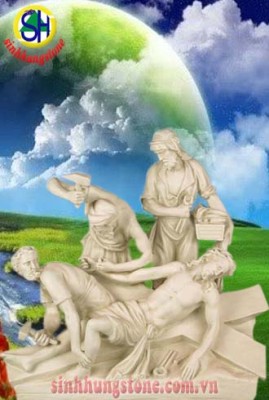 Tượng chúa - Điêu Khắc Đá Mỹ Nghệ Đà Nẵng - Công Ty Cổ Phần Đá Mỹ Nghệ Đà Nẵng