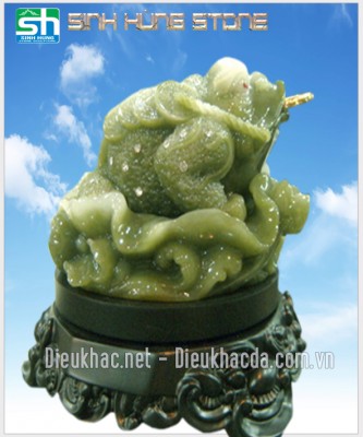 Tượng thiềm thừ - Điêu Khắc Đá Mỹ Nghệ Đà Nẵng - Công Ty Cổ Phần Đá Mỹ Nghệ Đà Nẵng
